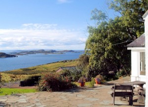 Castlehill self catering Achiltibuie view of the summer isles
